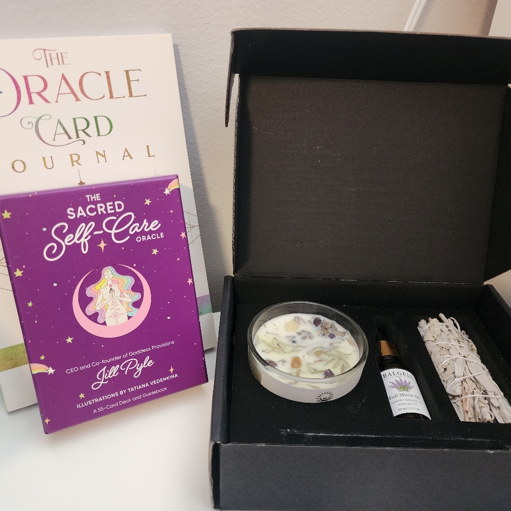 Oracle Cards & Journal Bundle (New Moon Ritual Kit)